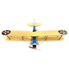 WW1 De Havilland DH-4 Biplane Wood Painted Model