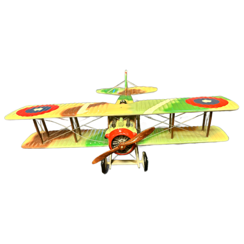 WW1 Vintage US And British , Assembled  & Painted Model Biplanes Collection - Photo 15
