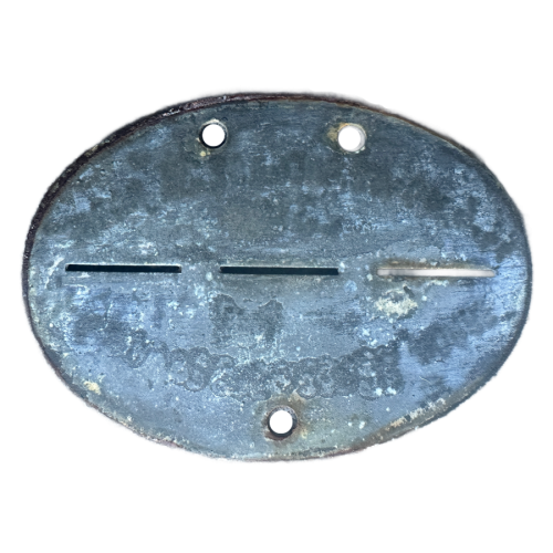 Original WW2 German German SS 4/MG Panzer Grenadier R.G.T. Norge Division Identification Tag Number 261