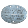 WW2 German Original Waffen SS Das Reich Division Erkennungsmarke Identification Tag