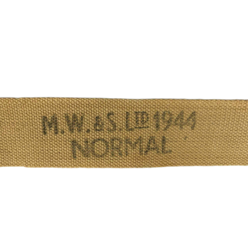 WW2 British Army P37 Pattern 37 Canteen & Khaki Carrier Pouch Shoulder Sling Image 1.png