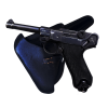 Original WW2 German 1942 P.08 byf 42 Black Widow All-Matching Luger Pistol with Holster Rig 