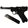 WW2 German 1942 P.08 byf 42 Black Widow All-Matching Luger Pistol with Holster Rig (Original) - Photo 5