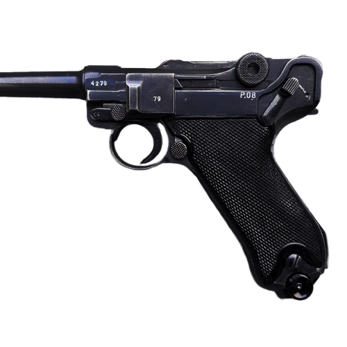 WW2 German 1942 P.08 byf 42 Black Widow All-Matching Luger Pistol with Holster Rig (Original) - Photo 10