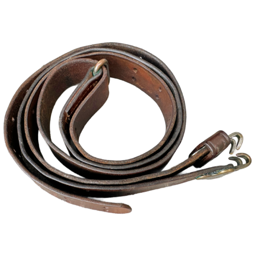 Lawrence Leather Rifle Sling for a Springfield M1907 or the M1 Garand