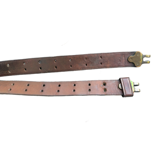 Lawrence Leather Rifle Sling for a Springfield M1907 or the M1 Garand