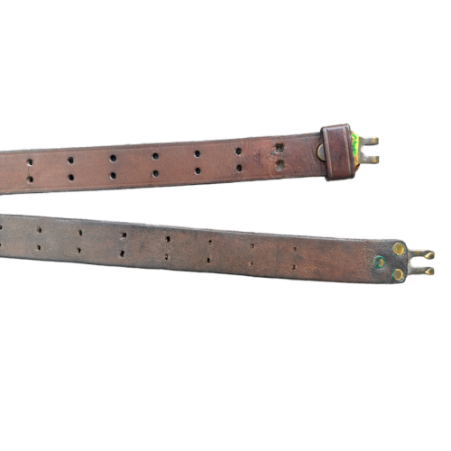 Lawrence Leather Rifle Sling for a Springfield M1907 or the M1 Garand