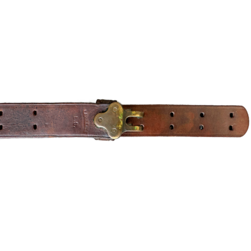 Lawrence Leather Rifle Sling for a Springfield M1907 or the M1 Garand