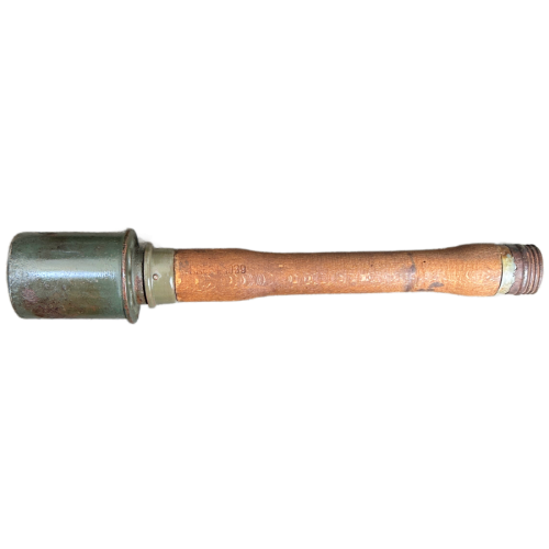 WW2 Original German Metal M24 Stick Grenade Case Dated 1935 With 4 Original Stick Grenades (Original) - Photo 10