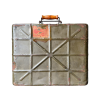 WW2 Original German Metal M24 Stick Grenade Case Dated 1940 With 5 Original Stick Grenades