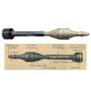 WW2 German Panzerschreck Round Rpzb Gr4322 