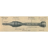WW2 German Army Deactivated Panzerschreck Round Rpzb Gr4322 (Original) - Photo 7