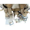 WW2 Original German Paratrooper Fallschirmjager Parachute Complete Set with Harness