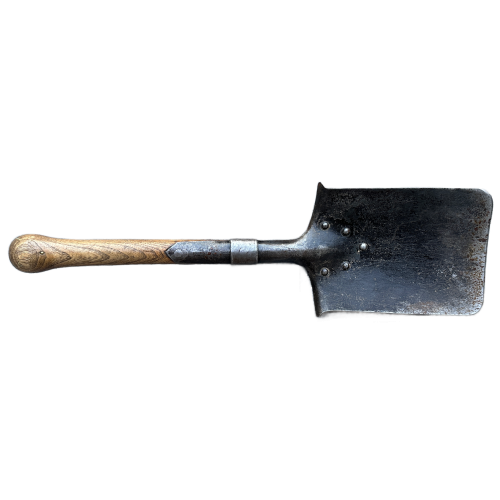 WW2 Original German Entrenching Straight Edge Shovel for Sale