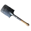 WW2 German Entrenching Straight Edge Shovel Original