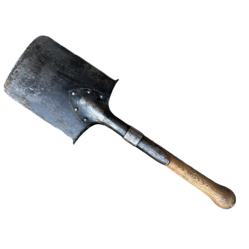 WW2 German Entrenching Straight Edge Shovel Original