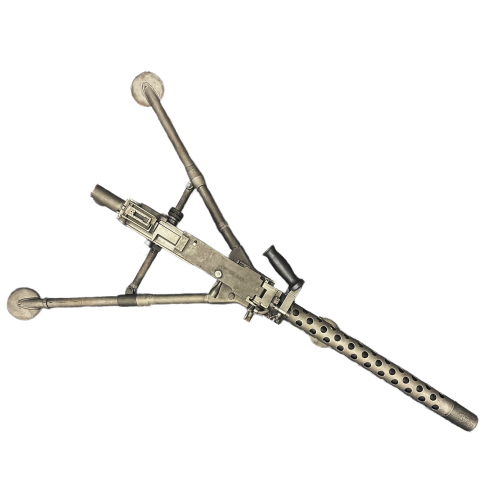 WW2 US Browning 1919 Semi-Auto Machine Gun with Bipod