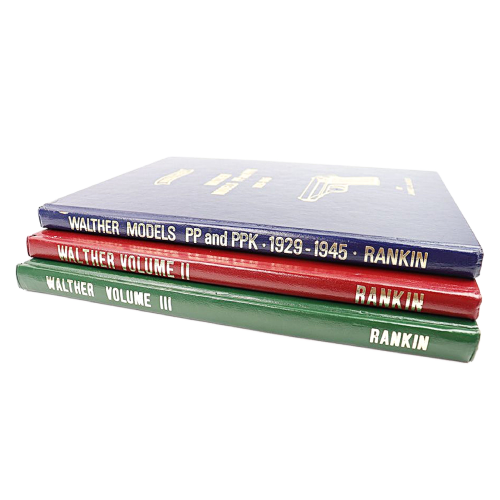 3 Volume Walther Book Set by James Rankin Signed