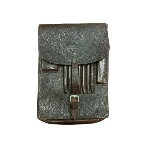 WWII German Wehrmacht Brown Leather M1939 Mapcase