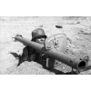 German (RPzB) Panzerschreck Model 54 8.8cm Anti-Tank Rocket Launcher with Protective Shield 