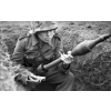 German (RPzB) Panzerschreck Model 54 8.8cm Anti-Tank Rocket Launcher with Protective Shield 