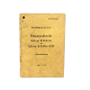  German (RPzB) Panzerschreck Model 54 8.8cm Anti-Tank Rocket Launcher with Protective Shield Manual
