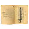  German (RPzB) Panzerschreck Model 54 8.8cm Anti-Tank Rocket Launcher with Protective Shield Manual