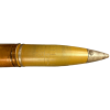  WW2 German Flak 88mm High-Explosive Inert Shell with Brass Casing Dated 1939