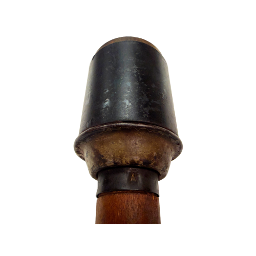 WW2 German M43 Potato Masher-Stick Grenade Inert by cud dated 1944, with Wooden Handle and Metal Head (Original) - Photo 6