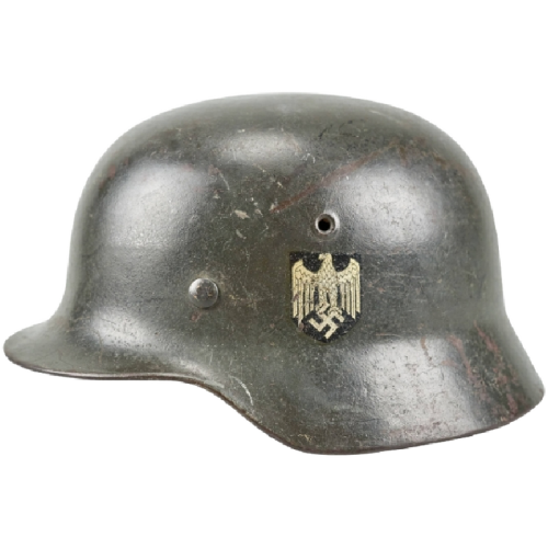 German M40 ET 66 Heer Helmet (Original) - Photo 1