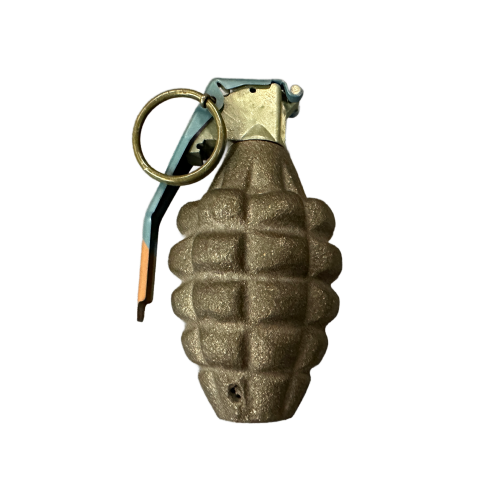 WW2 Original U.S. WWII MkII M228 Training Pineapple Grenade - Inert