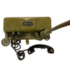 Original WWII U.S. Signal Corps BC-1000 Backpack Radio Receiver and Transmitter - Dated 1944 & a Matching Set of Walkie-Talkies