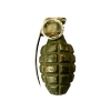 WW2 Original U.S. MkII Frag Grenade with M10A2 