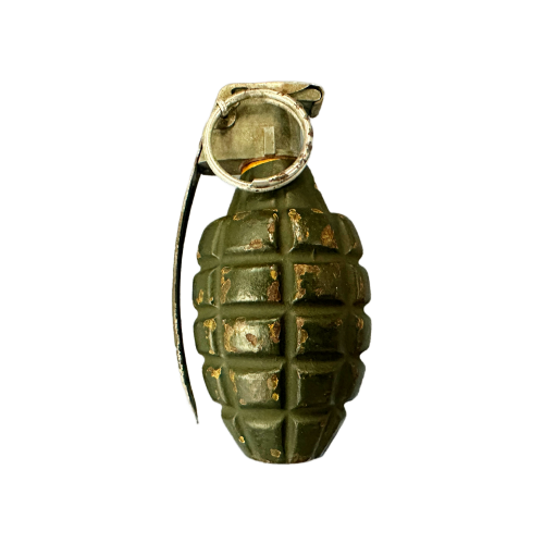 WW2 Original U.S. MkII Frag Grenade with M10A2 
