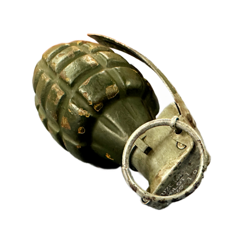WW2 Original U.S. MkII Frag Grenade with M10A2 