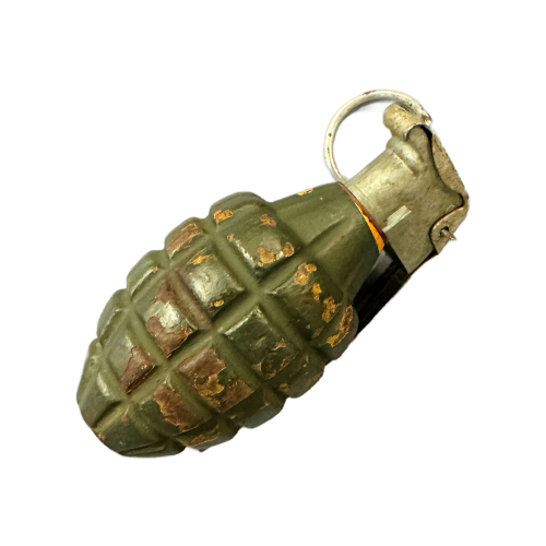 WW2 Original U.S. MkII Frag Grenade with M10A2 