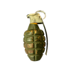 WW2 Original U.S. MkII Frag Grenade with M10A2 