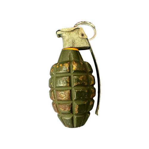 WW2 Original U.S. MkII Frag Grenade with M10A2 