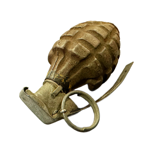 WW2 Original U.S. MkII Frag Grenade with M200A1 Fuze Inert