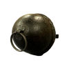 WW2 Original German Model 39 Inert Egg Hand Grenade with Fuze - Eierhandgranate
