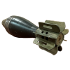 WW2 Original U.S. M49A2 60mm Deactivated Mortar Round Inert 