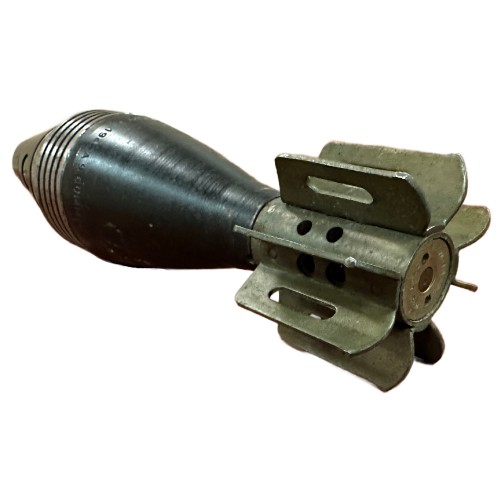 WW2 Original U.S. M49A2 60mm Deactivated Mortar Round Inert 