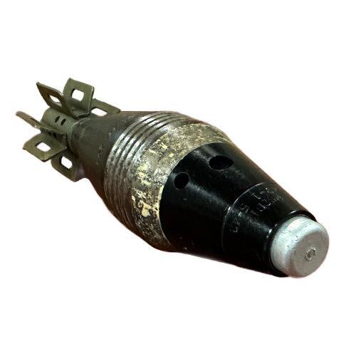 WW2 Original U.S. M49A2 60mm Deactivated Mortar Round Inert 
