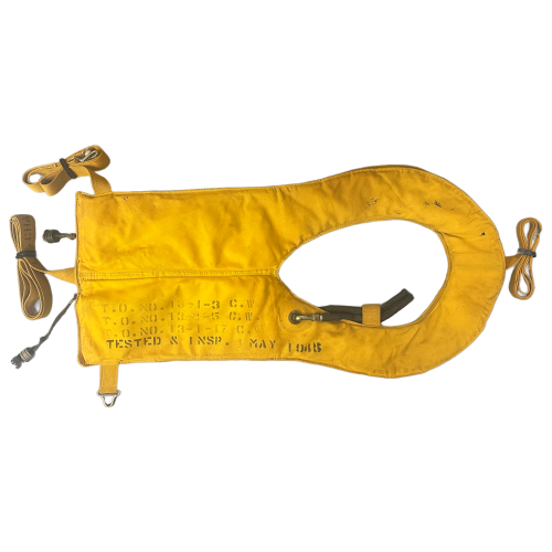 WW2 Original U.S. USAAF Crewmen Model B-3 Mae West Vest Life Preserver Dated 1942 