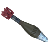 WW2 US M49A2 60mm Mortar Deactivated Mortar Round Inert 