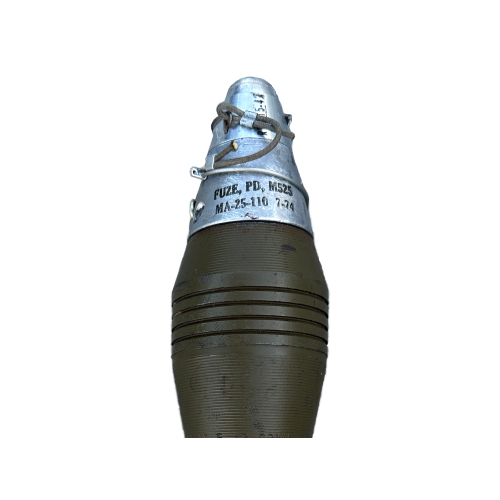 WW2 US M49A2 60mm Mortar Deactivated Mortar Round Inert 