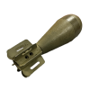 WW2 Original U.S. M69 Dummy Training Practice (TP) Round For M2/M19 60mm Mortar System 