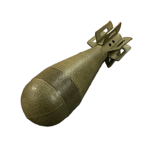 WW2 Original U.S. M69 Dummy Training Practice (TP) Round For M2/M19 60mm Mortar System 