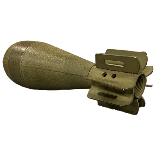 WW2 Original U.S. M69 Dummy Training Practice (TP) Round For M2/M19 60mm Mortar System 