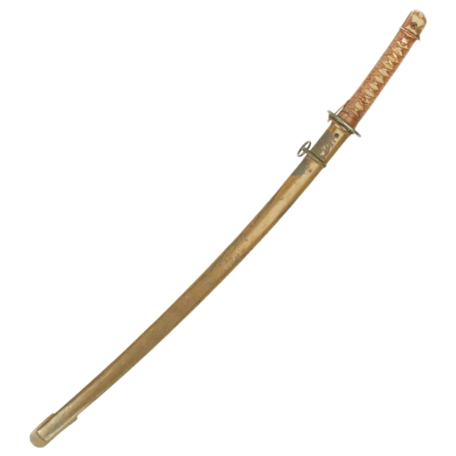 WW2 Japanese Original WWII Japanese Army Type 95 NCO Katana Samurai Sword with Matching Serial Numbers